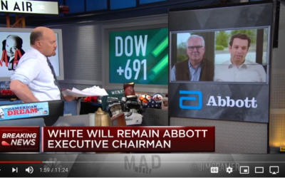Miles White and Robert Ford Discuss Abbott’s ID Now COVID-19 Test with Jim Cramer