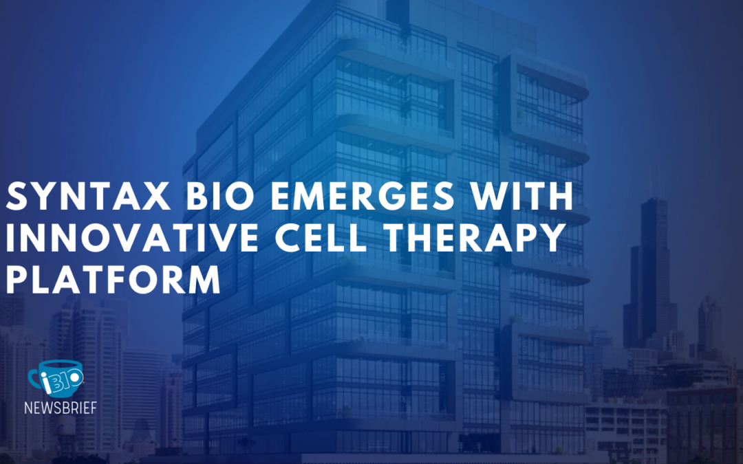 Syntax Bio Emerges with Innovative Cell Therapy Platform
