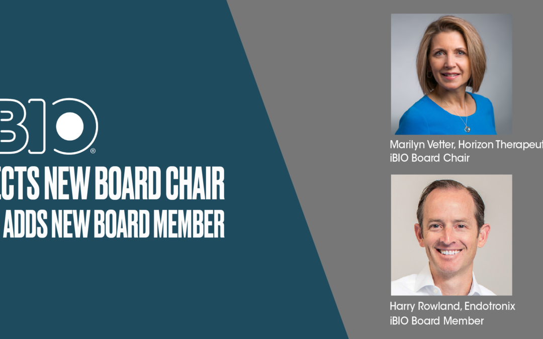 Illinois Biotechnology Innovation Organization Elects New Board Chair and Adds New Board Member