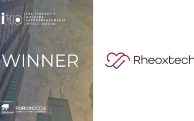 Illinois Biotechnology Innovation Organization Honors Rheoxtech with Inaugural Timothy P. Walbert Entrepreneurship Impact Award